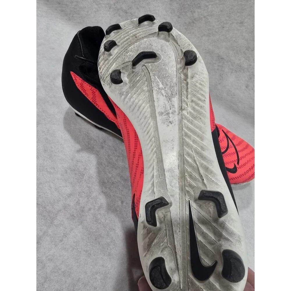Nike Phantom GX Club DF MG Soccer Cleats Crimson/Black Size 8.5 - Great Studs